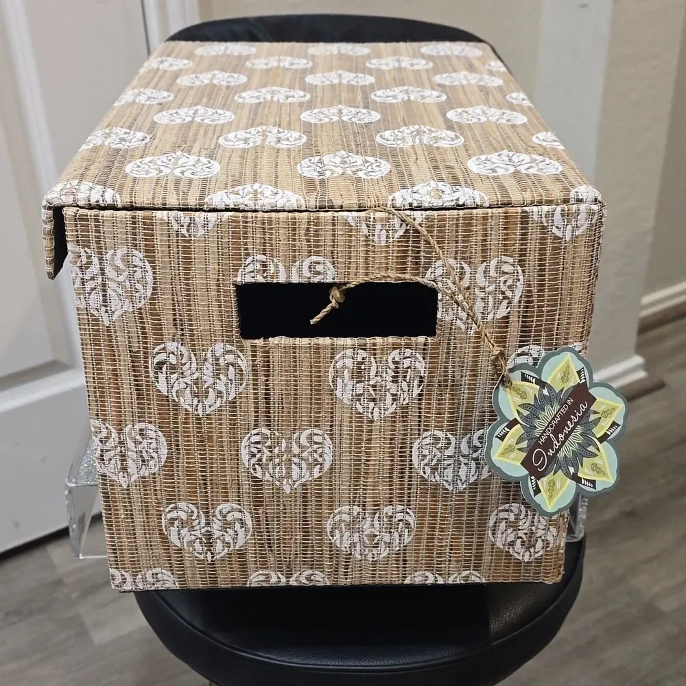Handcrafted In Indonesia charming storage